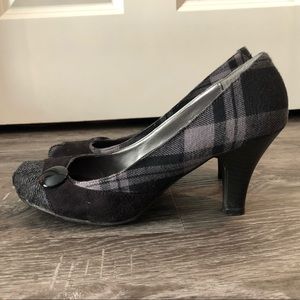 Madden Girl Plaid Pump Heels